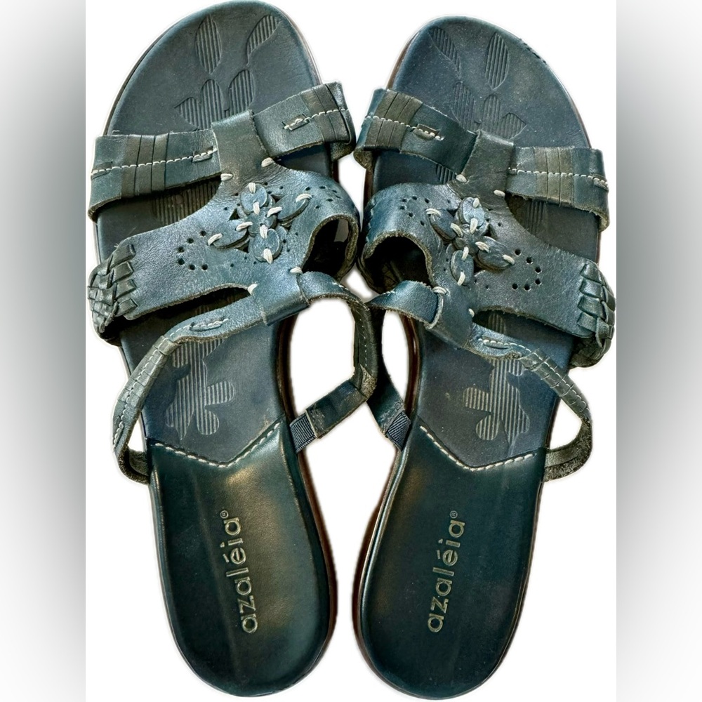 AZALEIA Teal Sandals